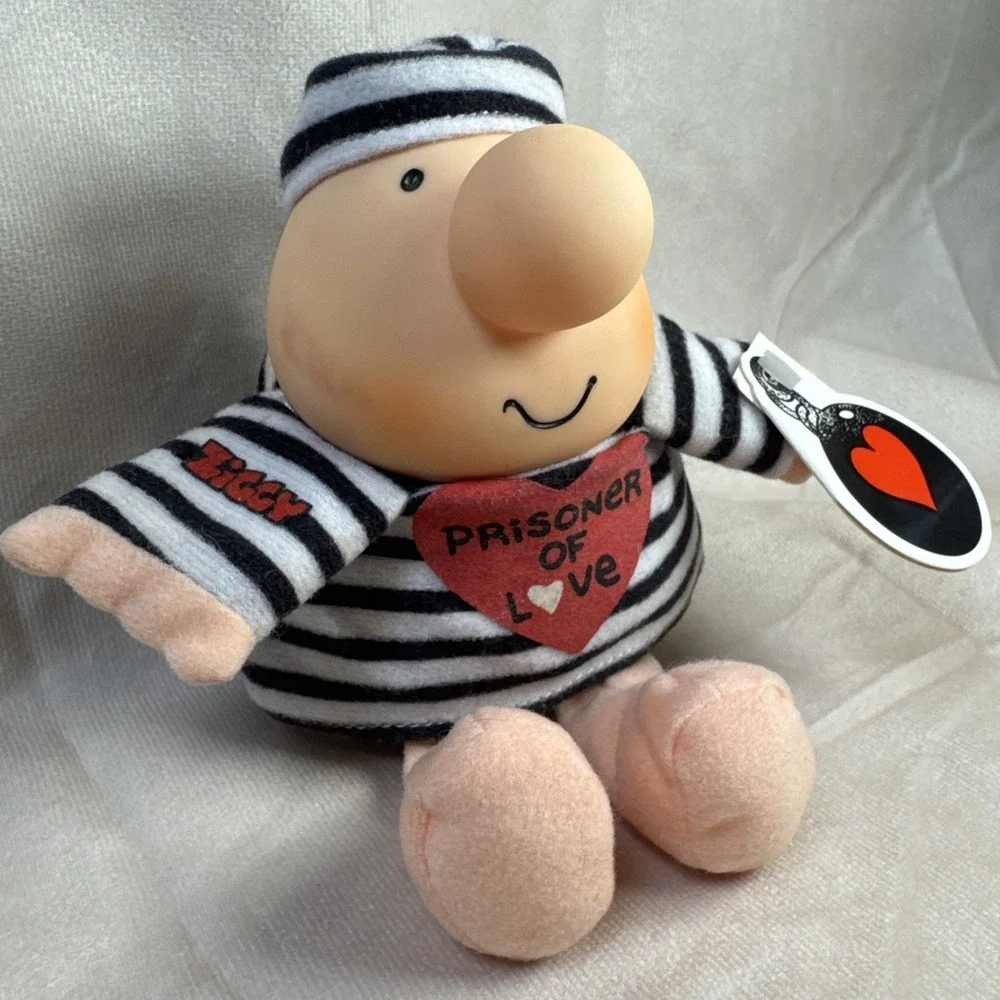 Ziggy‎ American Greetings Plush Prisoner Of Love VTG 1993 Tags EUC Collectible
